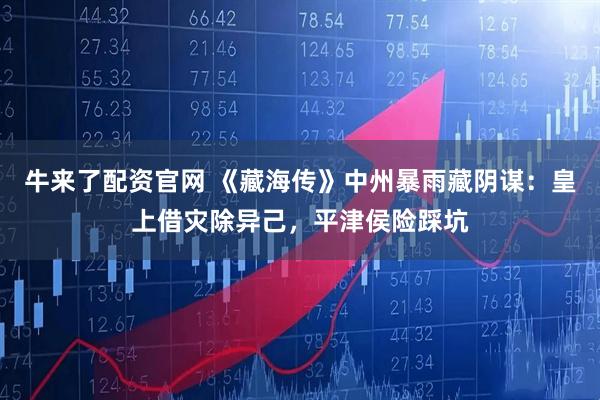 牛来了配资官网 《藏海传》中州暴雨藏阴谋：皇上借灾除异己，平津侯险踩坑